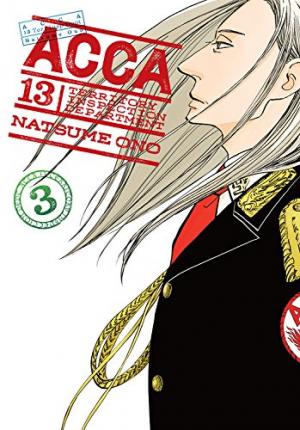 couverture, jaquette ACCA 13 3  (Yen Press) Manga