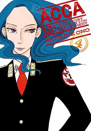 couverture, jaquette ACCA 13 4  (Yen Press) Manga