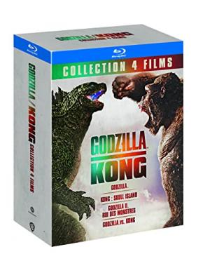 Godzilla/Kong - Collection 4 films 0 - Godzilla/Kong - Collection 4 films : Godzilla + Godzilla : Roi des monstres + Kong : Skull Island + Godzilla vs Kong