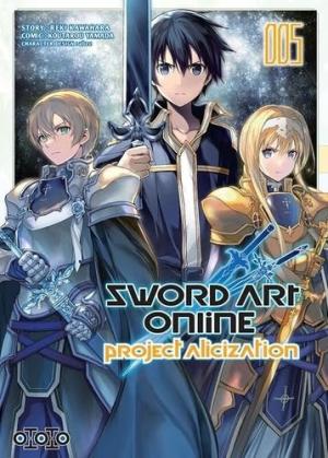 couverture, jaquette Sword Art Online - Project Alicization 5  (Ototo Manga) Manga