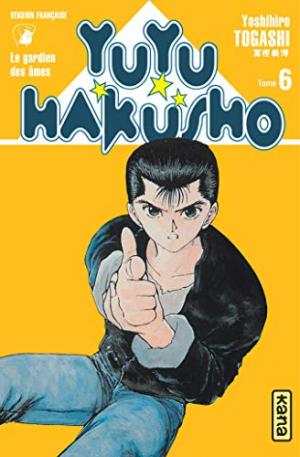 couverture, jaquette YuYu Hakusho 6 Réédition (kana) Manga