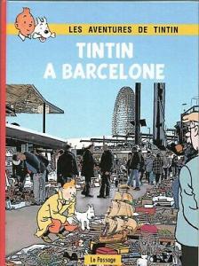 Tintin à Barcelone édition simple