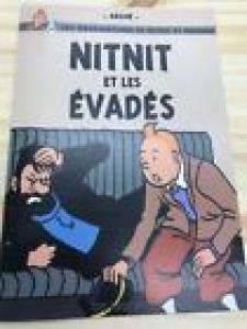 Tintin - Parodies, pastiches et pirates 0 - nitnit et les évadés