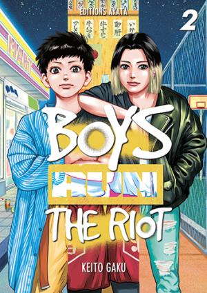 couverture, jaquette Boys Run the Riot 2  (akata) Manga