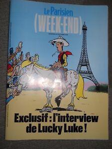 Le Parisien week-end 1 - Exclusif: l'interview de Lucky Luke