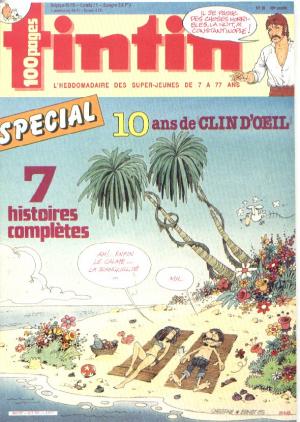Tintin : Journal Des Jeunes De 7 A 77 Ans 511 - 10 ans de clin d'oeil