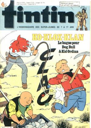 Tintin : Journal Des Jeunes De 7 A 77 Ans 513 - Ko. Klox. Klan