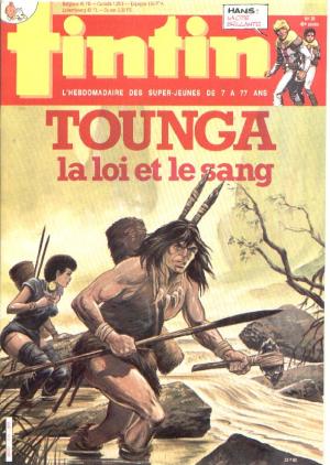 Tintin : Journal Des Jeunes De 7 A 77 Ans 515 - La loi et le sang