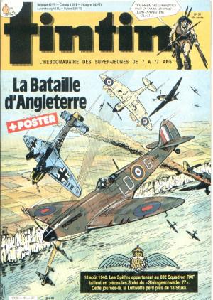 Tintin : Journal Des Jeunes De 7 A 77 Ans 519 - La bataille d'Angleterre
