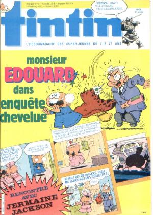 Tintin : Journal Des Jeunes De 7 A 77 Ans 523 - Enquête chevelue