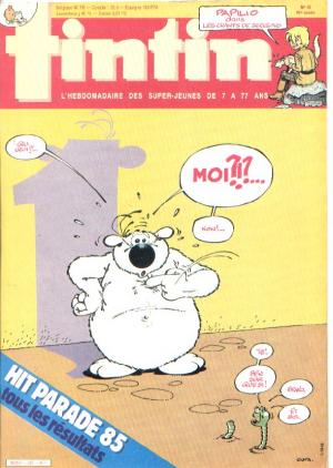 Tintin : Journal Des Jeunes De 7 A 77 Ans 525 - Hit parade 85 les résultats