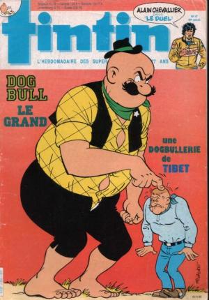 Tintin : Journal Des Jeunes De 7 A 77 Ans 532 - Dog Bull le grand