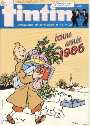 Tintin : Journal Des Jeunes De 7 A 77 Ans 538 - Bonne année 1986
