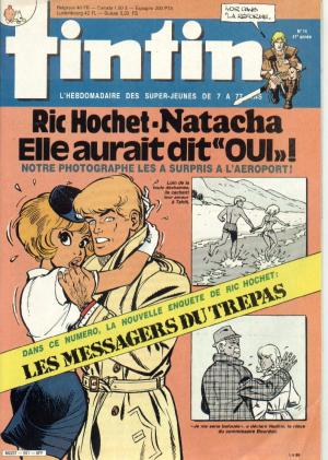 Tintin : Journal Des Jeunes De 7 A 77 Ans 551 - Les messagers du trépas +