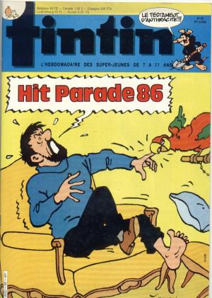 Tintin : Journal Des Jeunes De 7 A 77 Ans 557 - Hit parade 86