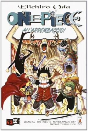 couverture, jaquette One Piece 43  (Star Comics) Manga