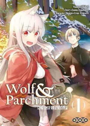 couverture, jaquette Spice and Wolf - Wolf & Parchment 1  (Ototo Manga) Manga