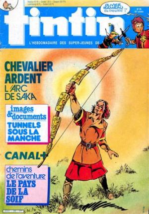 Tintin : Journal Des Jeunes De 7 A 77 Ans 566 - L'arc de Saka