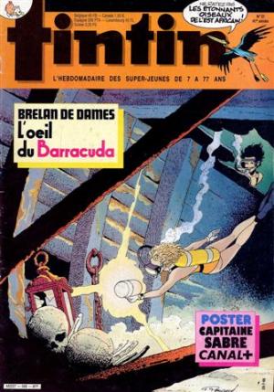 Tintin : Journal Des Jeunes De 7 A 77 Ans 568 - L'oeil du barracuda