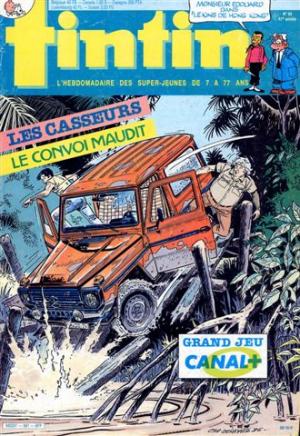 Tintin : Journal Des Jeunes De 7 A 77 Ans 581 - Le convoi maudit