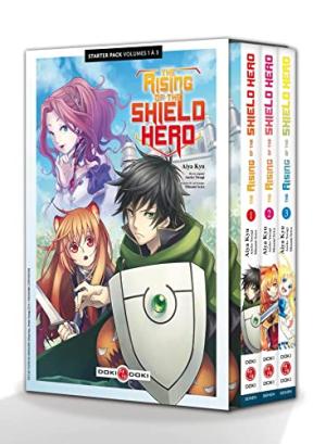 The Rising of the Shield Hero édition Starter pack tomes 1 à 3
