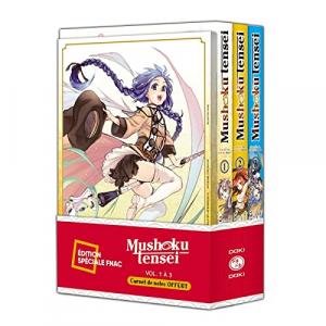 couverture, jaquette Mushoku Tensei pack spécial vol. 01 à 03 + carnet de notes offert 0