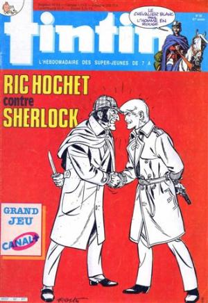 Tintin : Journal Des Jeunes De 7 A 77 Ans 587 - Ric Hochet contre Sherlock