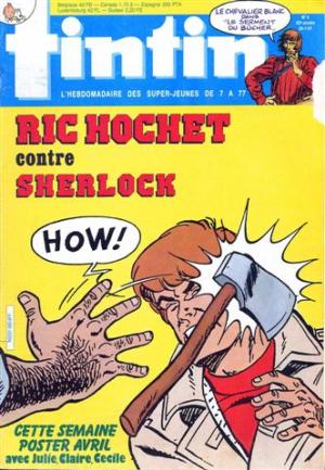 Tintin : Journal Des Jeunes De 7 A 77 Ans 593 - Ric Hochet contre Sherlock