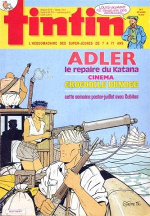 Tintin : Journal Des Jeunes De 7 A 77 Ans 596 - Le repaire du katana