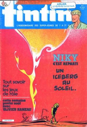 Tintin : Journal Des Jeunes De 7 A 77 Ans 597 - Un iceberg au soleil