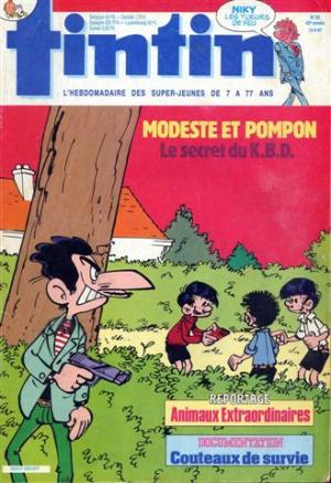 Tintin : Journal Des Jeunes De 7 A 77 Ans 609 - Le secret du K.B.D.