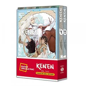 couverture, jaquette Ken'en - Comme chien et singe 1 Pack 1 et 2 + carnet de notes (doki-doki) Manga