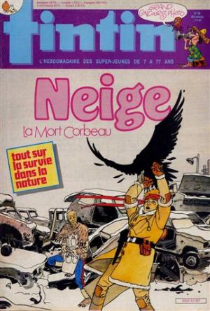 Tintin : Journal Des Jeunes De 7 A 77 Ans 617 - La mort corbeau