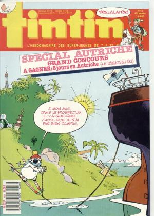 Tintin : Journal Des Jeunes De 7 A 77 Ans 653 - Annonce de Tintin reporter en couverture