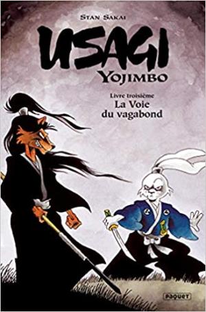 couverture, jaquette Usagi Yojimbo 3  - La voie du vagabondEdition couleur (paquet manga) Comics