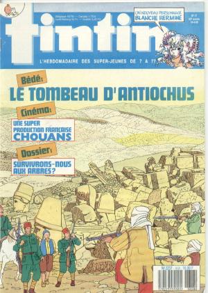 Tintin : Journal Des Jeunes De 7 A 77 Ans 658 - Le tombeau d'Antiochus