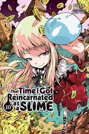 couverture, jaquette Moi, quand je me réincarne en slime 10  (Yen On) Light novel
