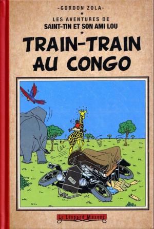 couverture, jaquette Les aventures de Saint-Tin et son ami Lou 17  - Train-train au Congo  (Le Léopard démasqué) BD