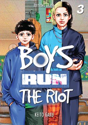 couverture, jaquette Boys Run the Riot 3  (akata) Manga