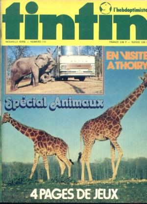 Tintin : Journal Des Jeunes De 7 A 77 Ans 112 - Spécial animaux