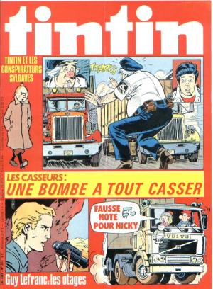 Tintin : Journal Des Jeunes De 7 A 77 Ans 273 - Une bombe à tout casser !