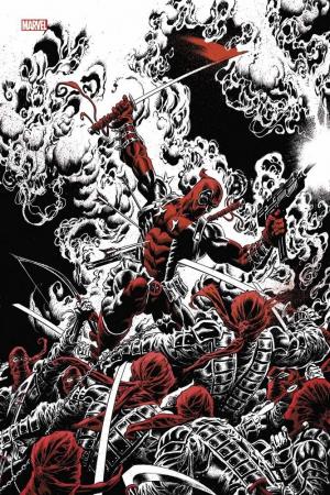 Deadpool - Black white & blood 1 - Couverture limitée avec effet métallisé Panini.fr