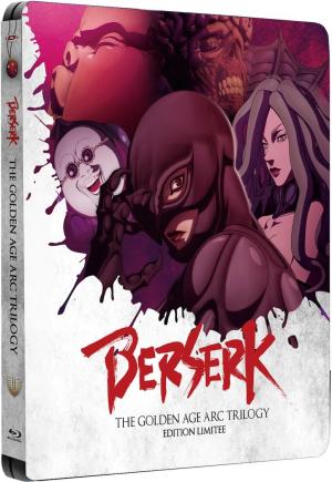 couverture, jaquette Berserk - L'Âge D'Or - trilogie 1 boitier metal (Dybex) Produit spécial anime