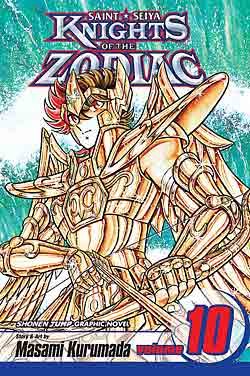 couverture, jaquette Saint Seiya - Les Chevaliers du Zodiaque 10 Américaine (Viz media) Manga