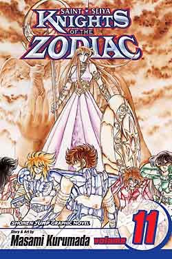 couverture, jaquette Saint Seiya - Les Chevaliers du Zodiaque 11 Américaine (Viz media) Manga