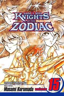 couverture, jaquette Saint Seiya - Les Chevaliers du Zodiaque 15 Américaine (Viz media) Manga