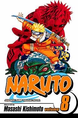 couverture, jaquette Naruto 8 Américaine (Viz media) Manga