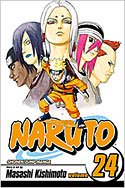 couverture, jaquette Naruto 24 Américaine (Viz media) Manga