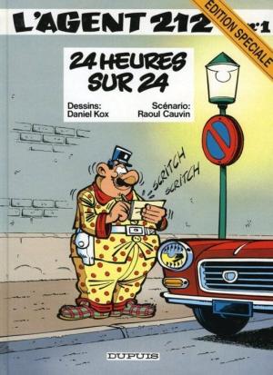 couverture, jaquette L'agent 212 1  - 24 heures sur 24Spéciale (dupuis) BD