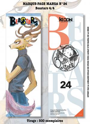 couverture, jaquette Marque-pages Manga Luxe Bulle en Stock 24  (Bulle en stock) Produit dérivé
